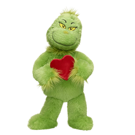 Grinch Plush- Includes Extra Large Heart! | Build-A-Bear - US 0522