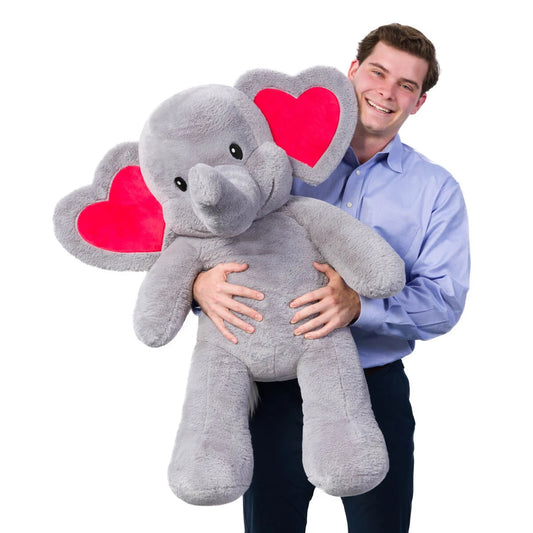 Giant Love You Tons Elephant Stuffed Animal | Build-A-Bear - US 2167