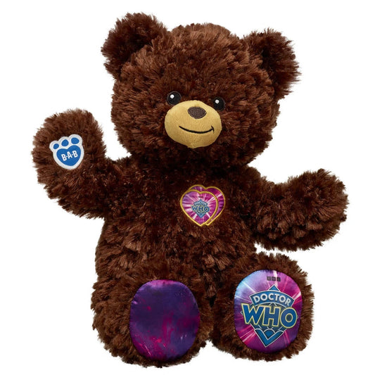 Doctor Who Teddy Bear Fifteenth Doctor Gift Set with TARDIS Gift Box | Build-A-Bear® - US 2544