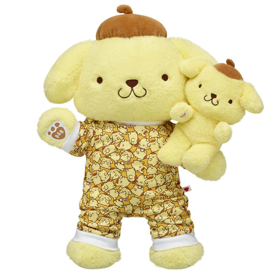 Sanrio® Pompompurin™ Plush with Mini Bean® | Build-A-Bear® - US 1270