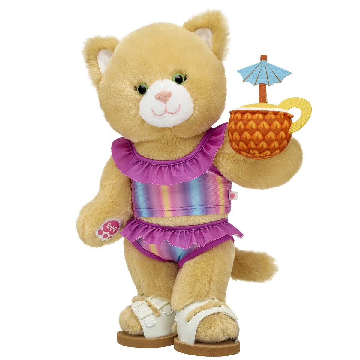 Jennifur Cat Plush Summer Gift Set | Build-A-Bear® - US 6888