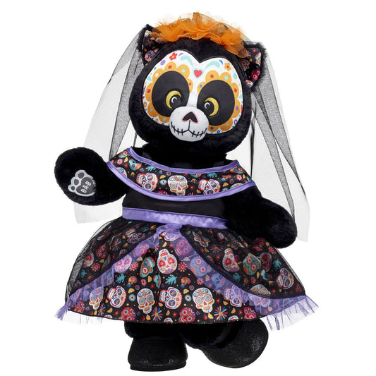 Día de los Muertos Cat Plush Dress Gift Set | Build-A-Bear® - US 8708