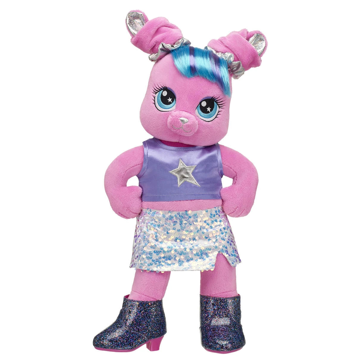 Honey Girls Risa Rabbit Sparkly Plush Toy Gift Set - US 2341