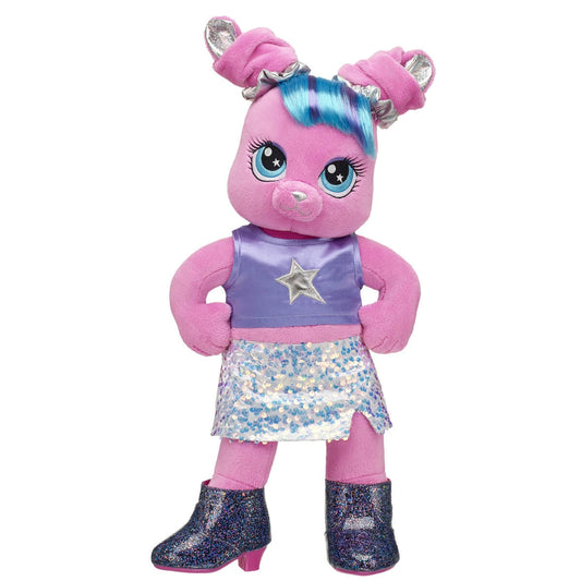 Honey Girls Risa Rabbit Sparkly Plush Toy Gift Set - US 2341