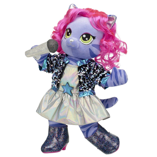 Honey Girls Teegan Tiger Sequin 2-fer Plush Toy Gift Set - US 6505