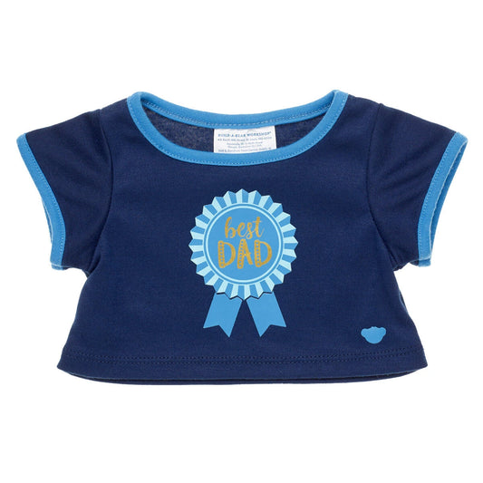 Plush Toy Best Dad T-Shirt | Build-A-Bear® - US 3217
