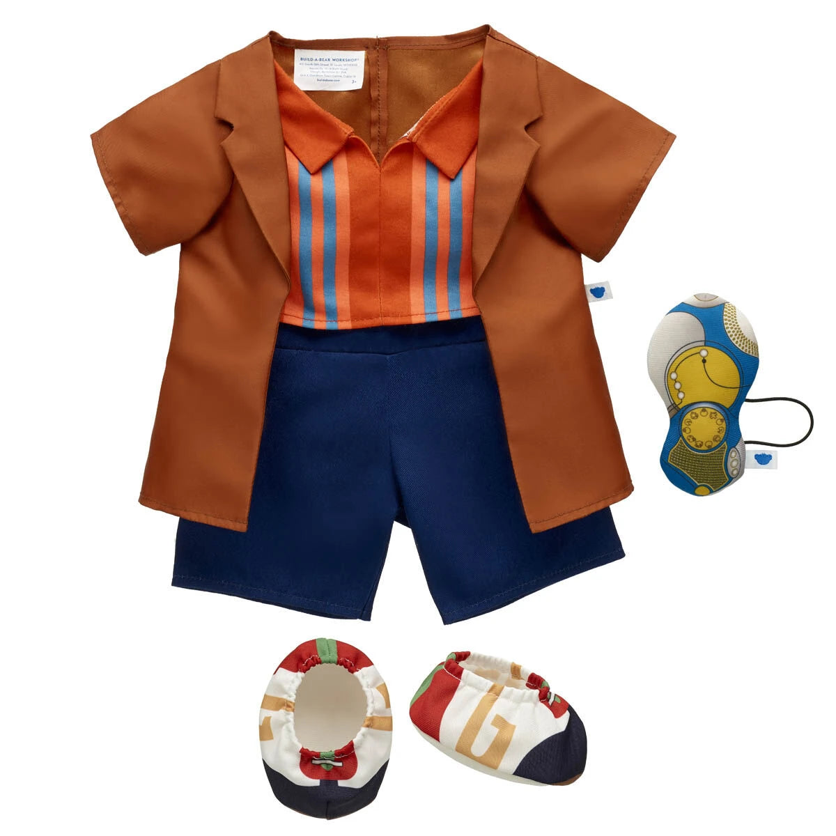 Doctor Who Fifteenth Doctor Costume &amp; Sonic Screwdriver Set | Build-A-Bear® - US 0331