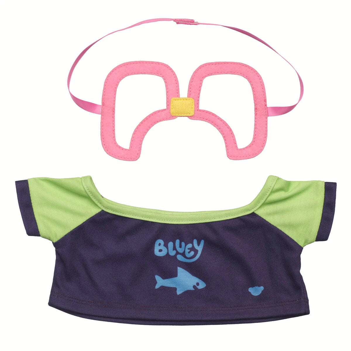 Bluey Swim Shirt &amp; Goggle Set | Build-A-Bear - US 0086