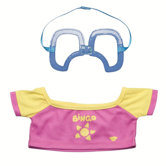 Bingo Swim Shirt &amp; Goggle Set | Build-A-Bear - US 4601