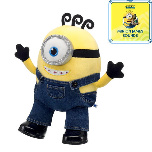 Minion James Plush Gift Set w/ Sound | Build-A-Bear - US 8382