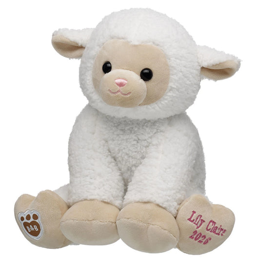 Embroidered Lamb Stuffed Animal | Build-A-Bear - US 1240