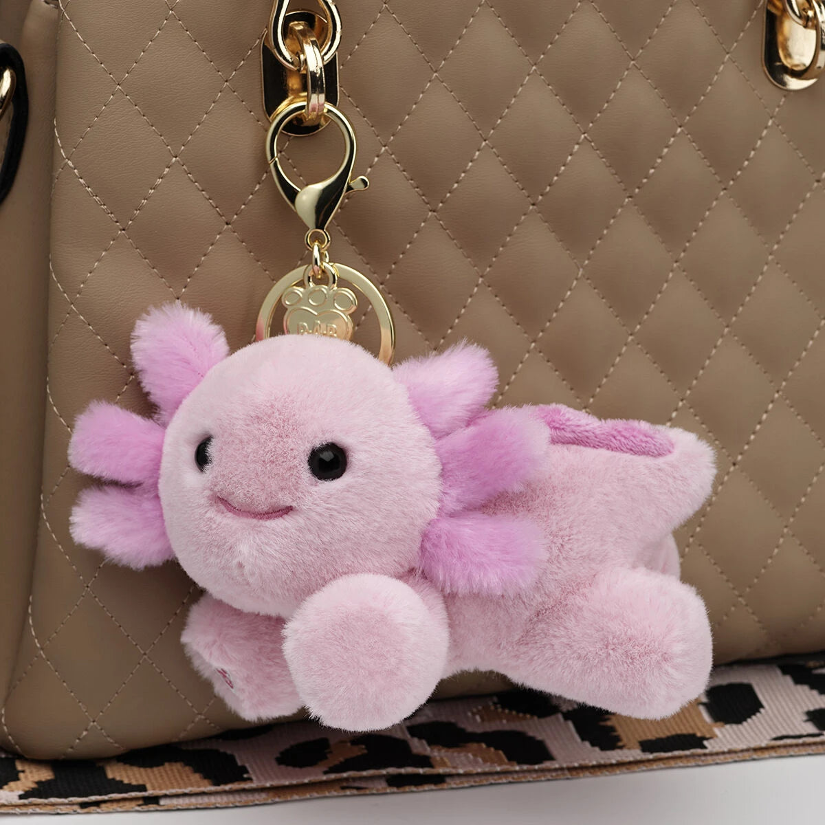 Axolotl Plush Bag Charm | Build-A-Bear - US 8591