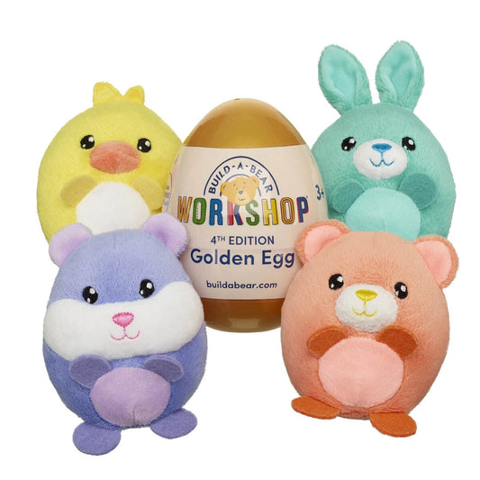 4th Edition Golden Egg - Includes 1 Surprise Mini Plush | Build-A-Bear® - US 5319