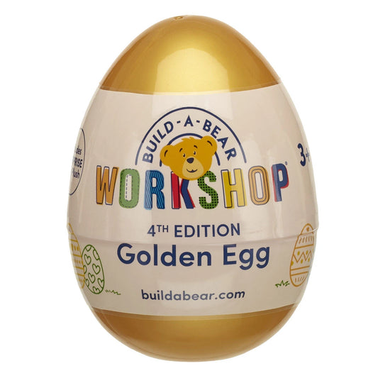 4th Edition Golden Egg - Includes 1 Surprise Mini Plush | Build-A-Bear® - US 5319