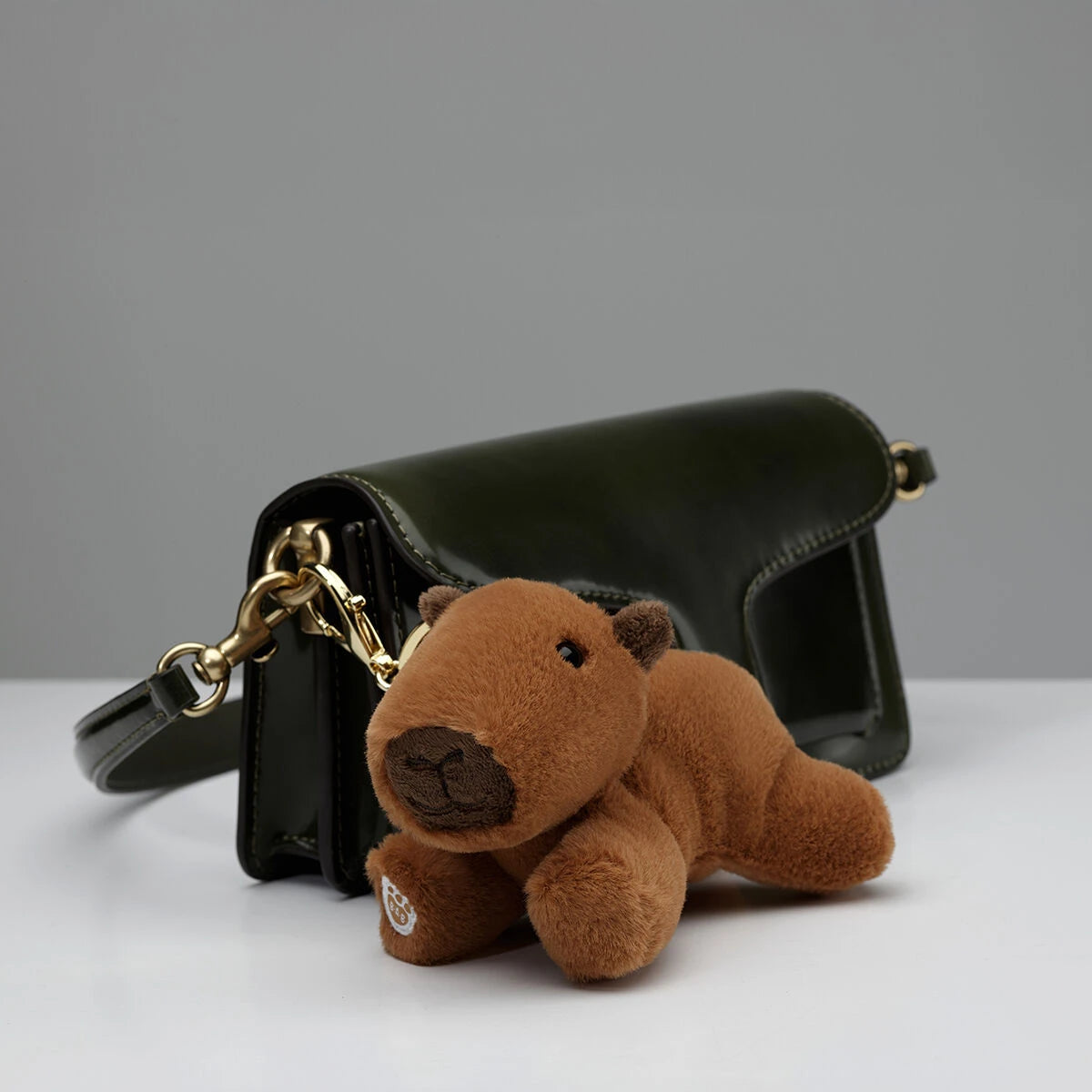 Capybara Plush Bag Charm | Build-A-Bear - US 1846