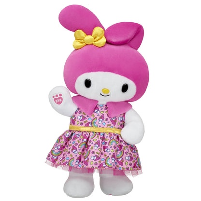 Sanrio Hello Kitty and Friends® My Melody™ Plush Gift Set with Rainbow Dress | Build-A-Bear® - US 9887