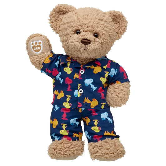 Timeless Teddy Bear &amp; Peanuts® Snoopy Pajamas | Build-A-Bear® - US 2251