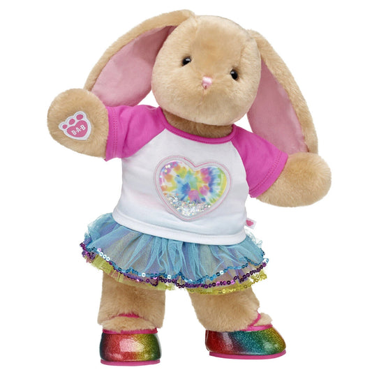 Pawlette™ Bunny Plush Rainbow Sequin Tutu | Build-A-Bear - US 0675