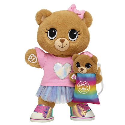 Bearnice Teddy Bear Mini Beans® &amp; Bear Carrier Set | Build-A-Bear® - US 6933