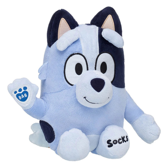 Socks Plush Puppy w/ Flower Crown | Build-A-Bear - US 0273