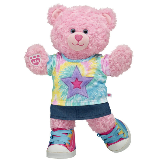 Pink Cuddles Teddy Bear Rainbow Gift Set | Build-A-Bear® - US 1418