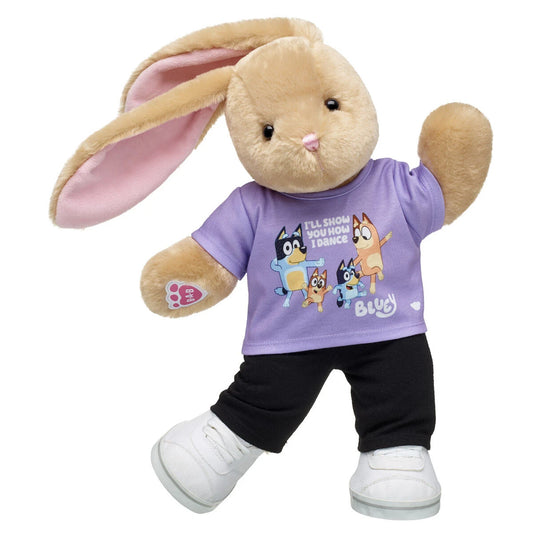 Pawlette™ Bunny Plush Bluey Dance Gift Set | Build-A-Bear® - US 6789
