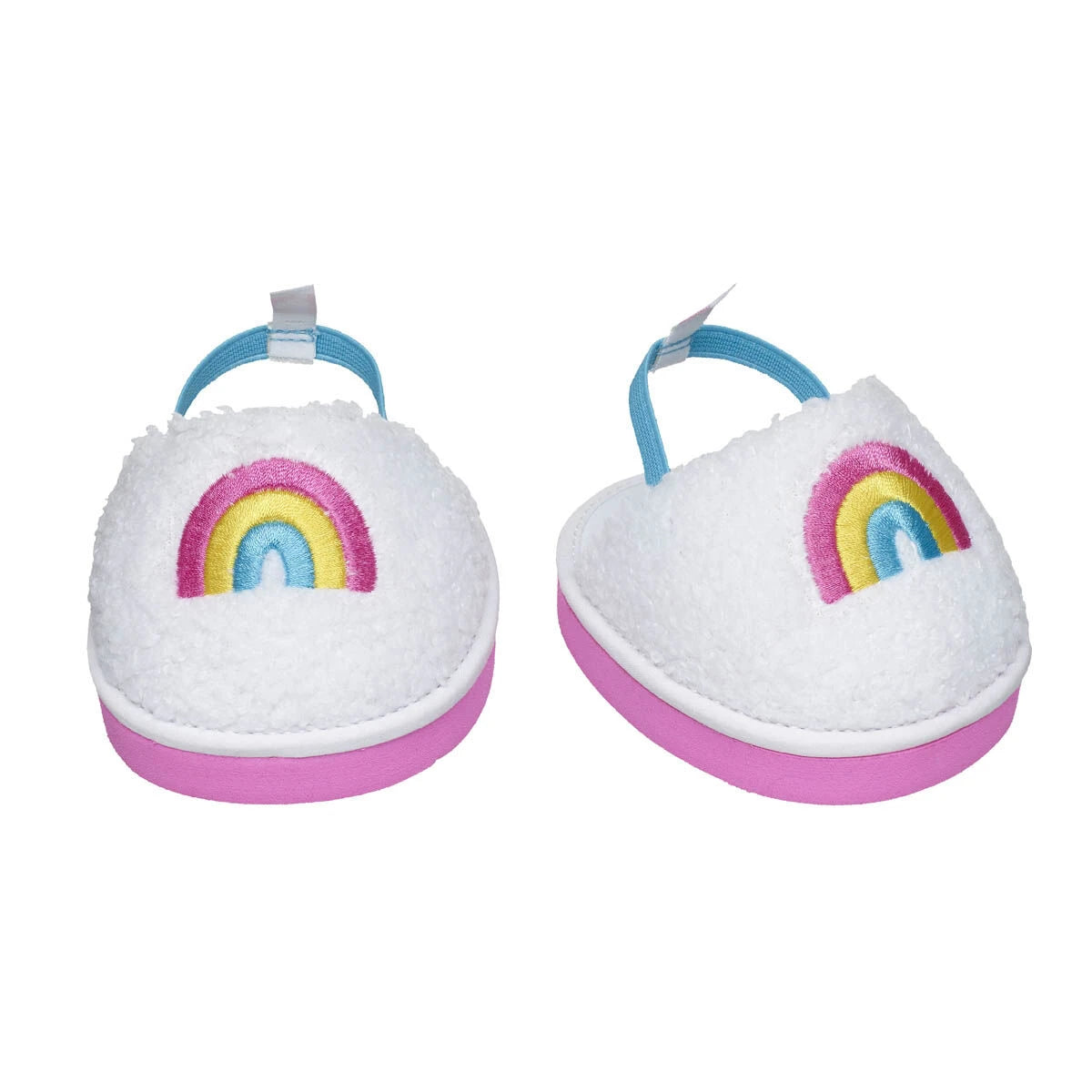 Rainbow Sherpa Slippers | Build-A-Bear - US 8555