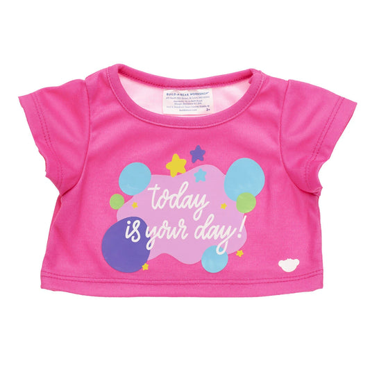 "Today Is Your Day!" Tee for Plush Toys | Build-A-Bear® - US 1747