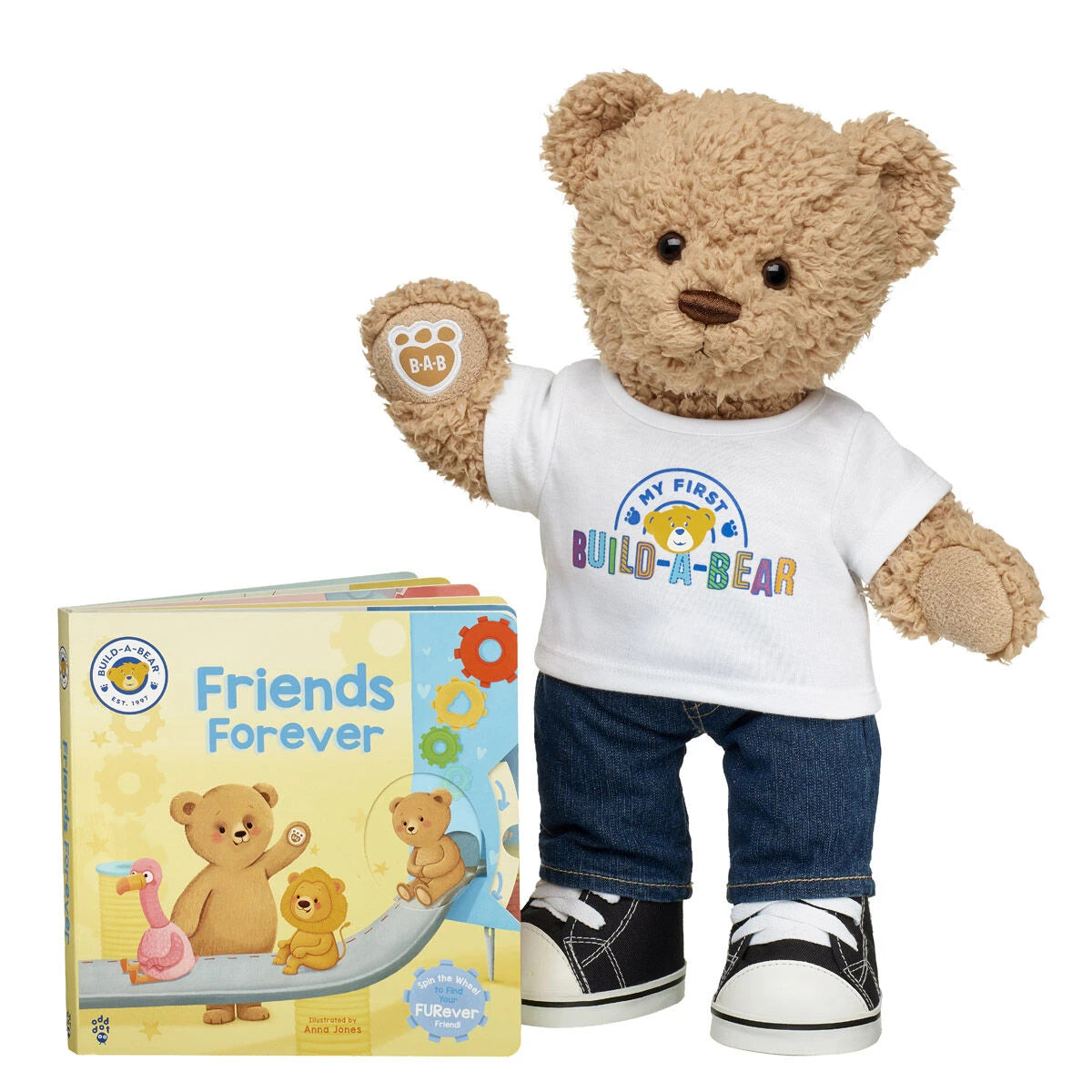 Timeless Teddy Bear "Friends Forever" Book Set | Build-A-Bear® - US 3082