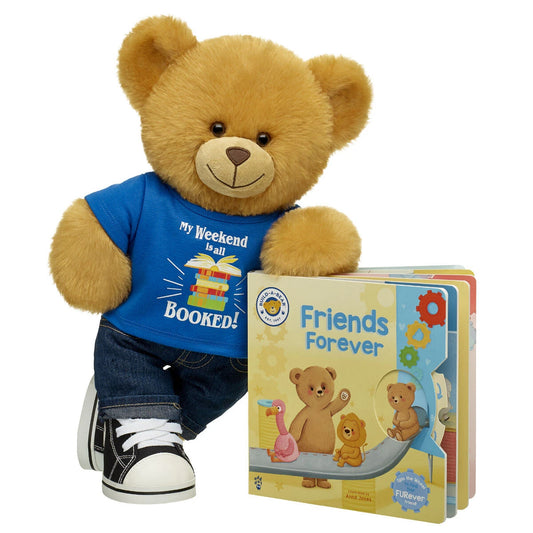 Read Teddy Bear "Friends Forever" Book Set | Build-A-Bear® - US 8228