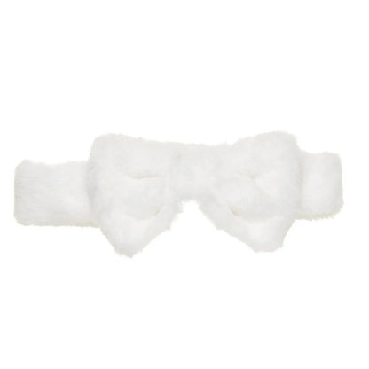 White Plush Bow Headwrap for Plush Toys | Build-A-Bear® - US 5684