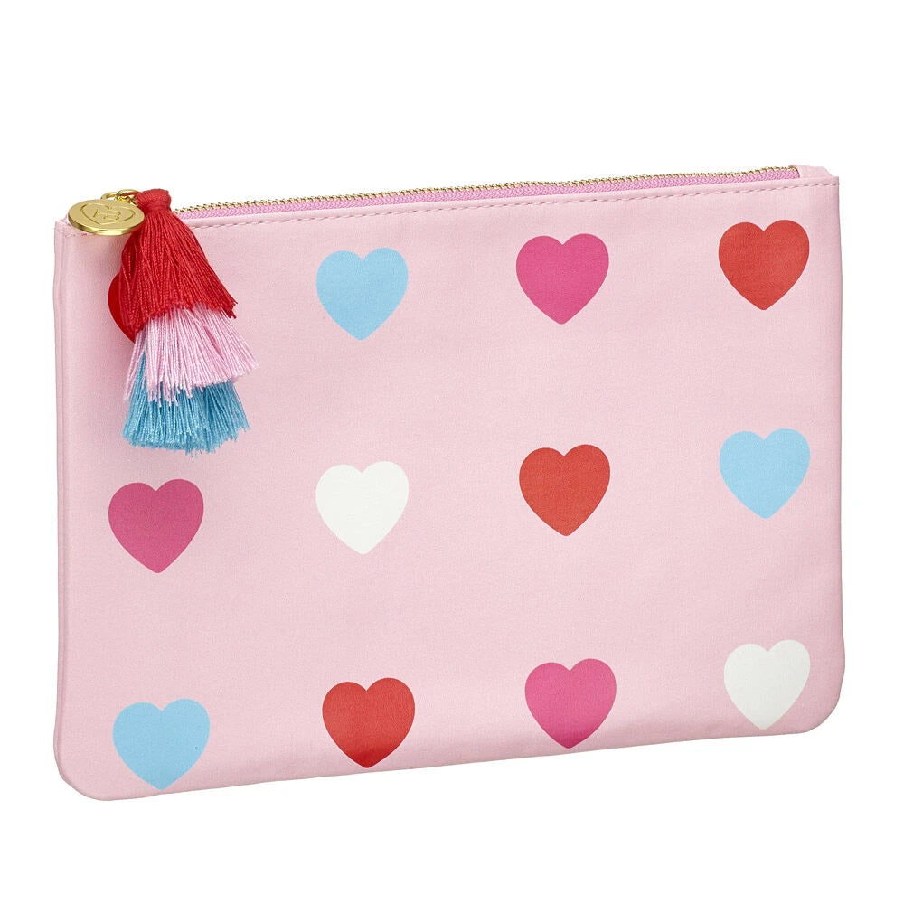 Pink Hearts Cosmetic Pouch for Stuffed Animals | Build-A-Bear® - US 0745