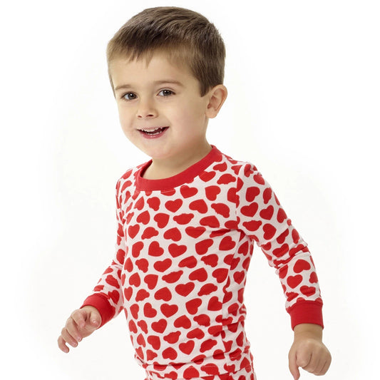 Build-A-Bear Pajama Shop™ Red Hearts PJ Top - Toddler and Youth - US 2405