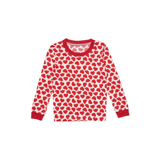 Build-A-Bear Pajama Shop™ Red Hearts PJ Top - Toddler and Youth - US 2405