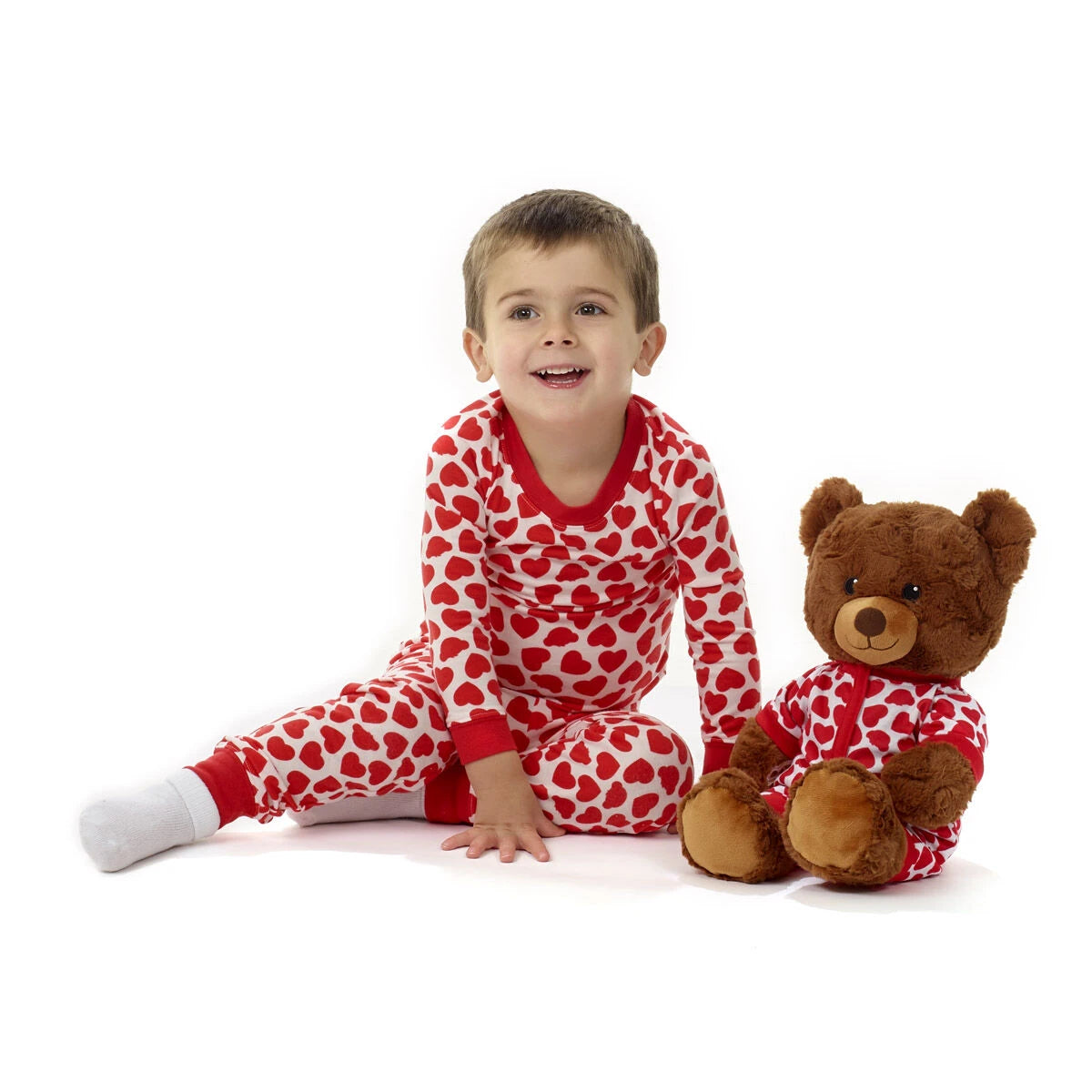 Build-A-Bear Pajama Shop™ Red Hearts PJ Top - Toddler and Youth - US 4670