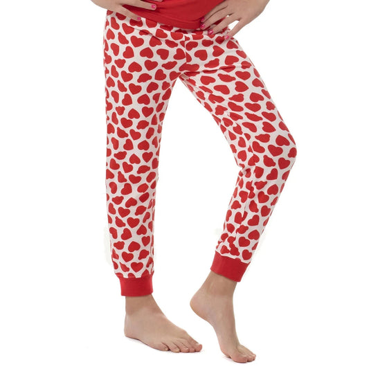 Build-A-Bear Pajama Shop™ Red Hearts PJ Pants - Toddler and Youth - US 3273