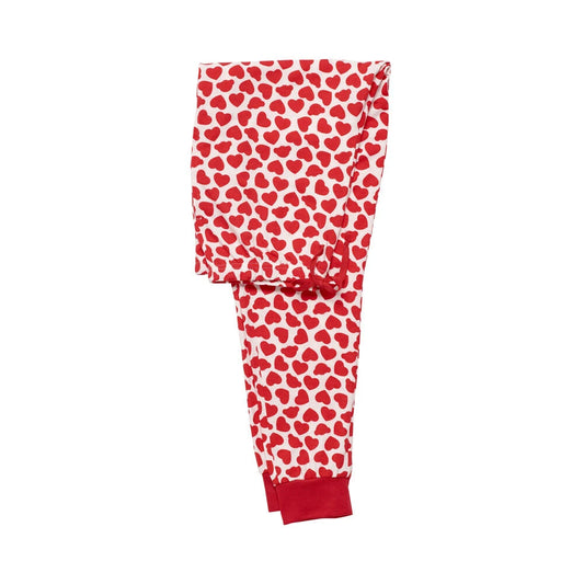 Build-A-Bear Pajama Shop™ Red Hearts PJ Pants - Adult - US 1385