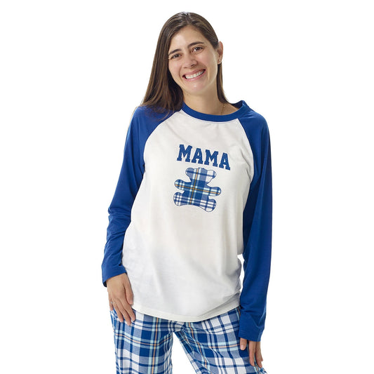 Build-A-Bear Pajama Shop™ Mama Bear Raglan Top - Adult - US 2868