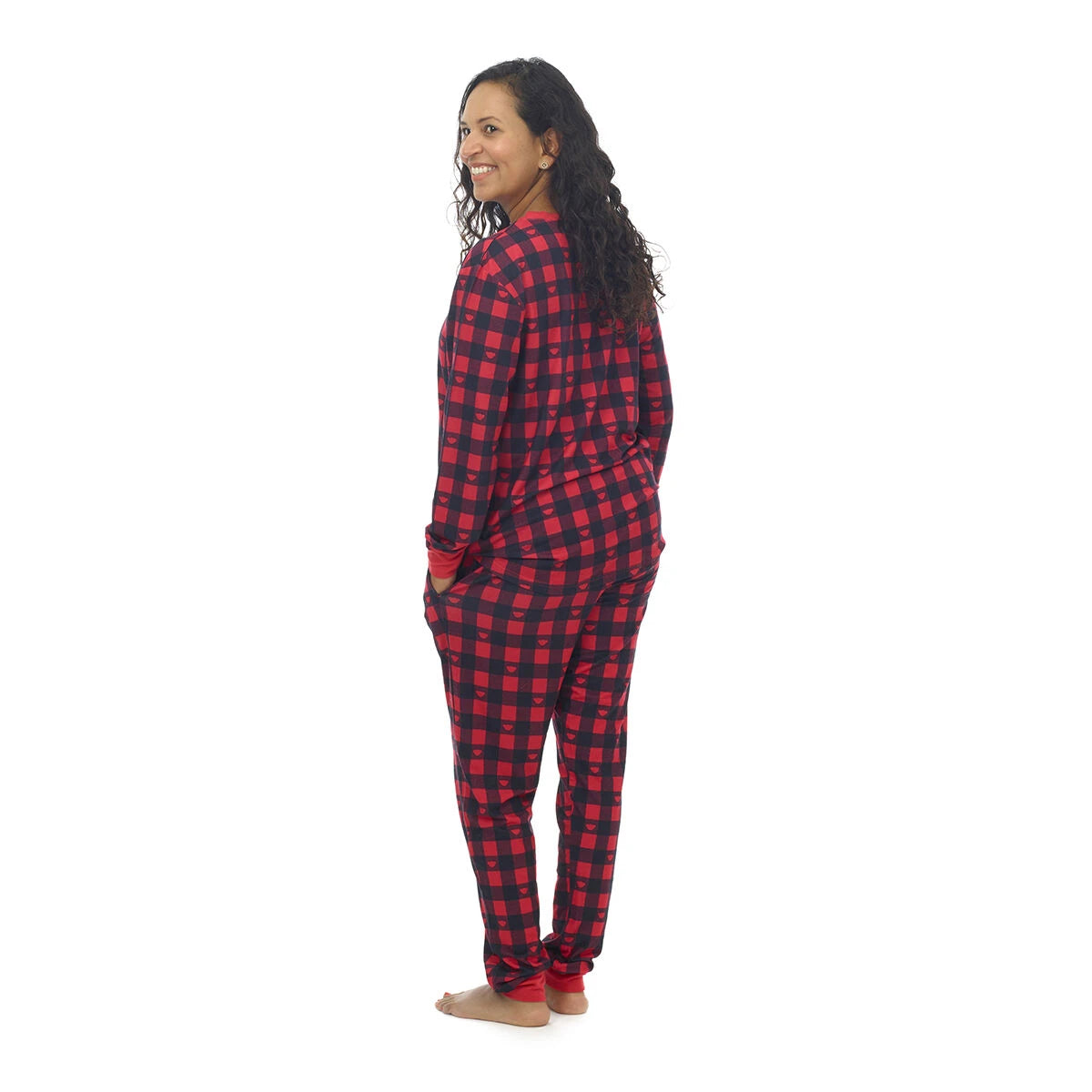 Build-A-Bear Pajama Shop™ Buffalo Check Top - Adult - US 0788