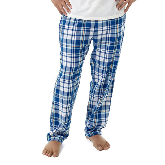 Build-A-Bear Pajama Shop™ Blue Plaid Pants - Adult - US 7427