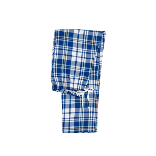 Build-A-Bear Pajama Shop™ Blue Plaid Pants - Adult - US 3011