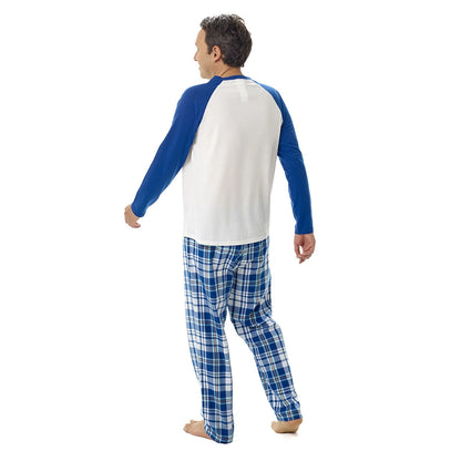 Build-A-Bear Pajama Shop™ Blue Plaid Pants - Adult - US 5099