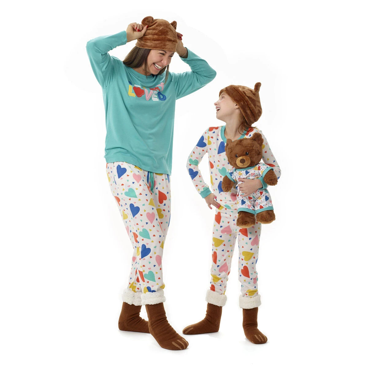 Build-A-Bear Pajama Shop™ Colorful Hearts PJ Top - Toddler and Youth - US 1228