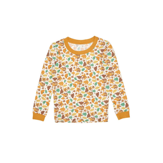 Build-A-Bear Pajama Shop™ Fall Print Top - Toddler &amp; Youth - US 2640