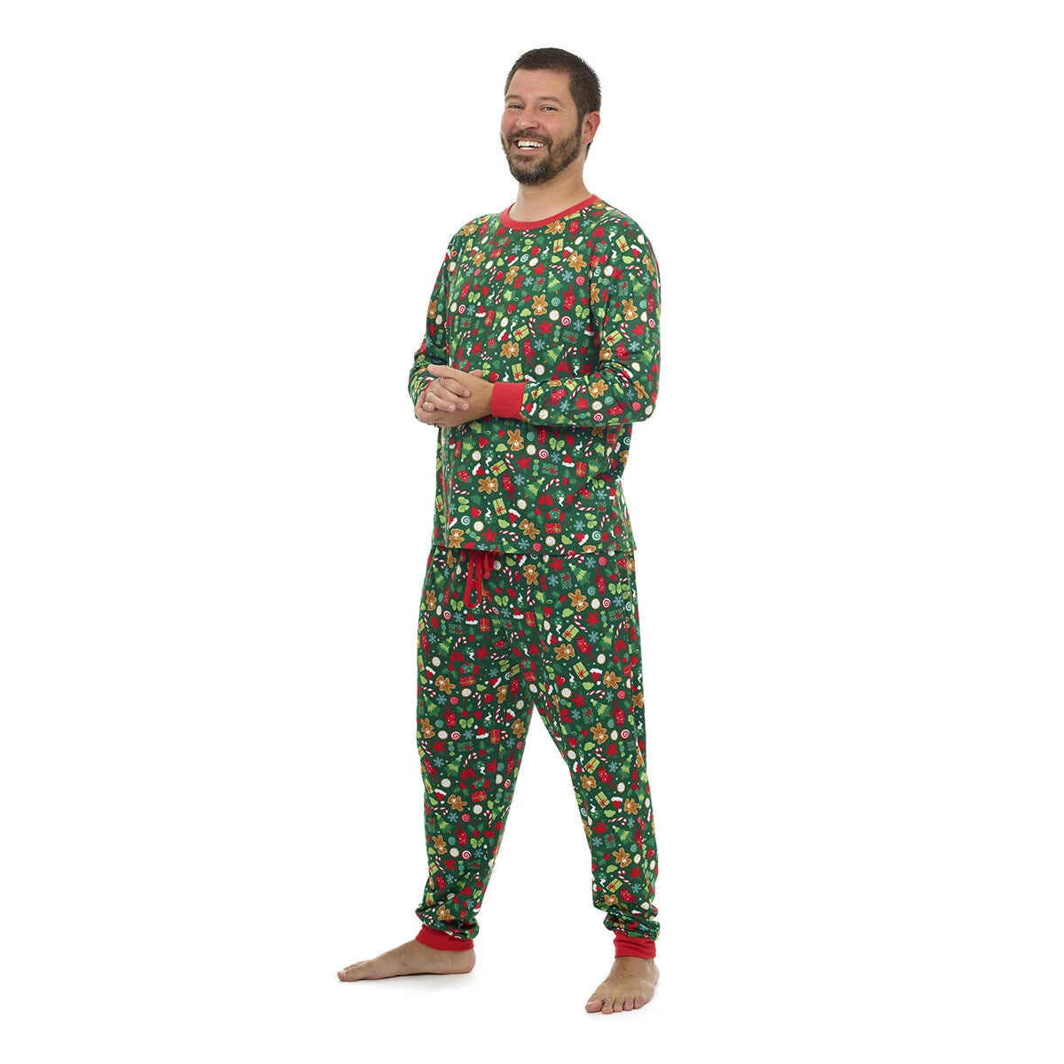 Build-A-Bear Pajama Shop™ Holiday Print Pants - Adult - US 4430