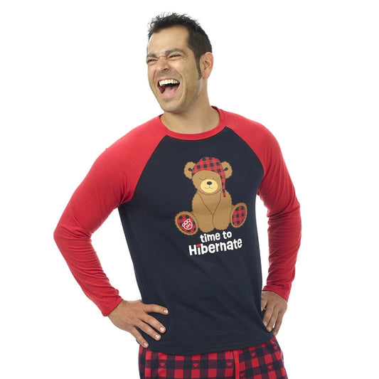 Build-A-Bear Pajama Shop™ Time to Hibernate Top - Adult - US 2219