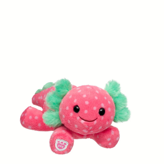 Build-A-Bear Mini Beans Strawberry Axolotl Stuffed | BAB - US 9801