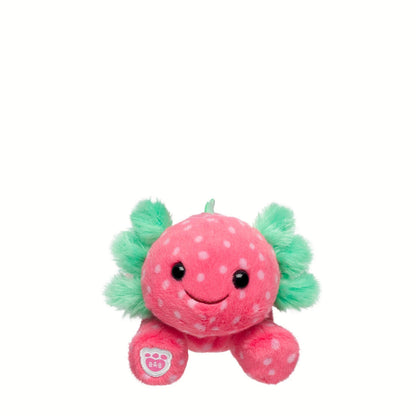 Build-A-Bear Mini Beans Strawberry Axolotl Stuffed | BAB - US 9801