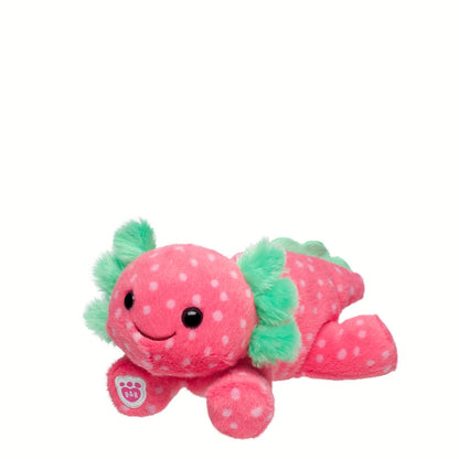 Build-A-Bear Mini Beans Strawberry Axolotl Stuffed | BAB - US 9801