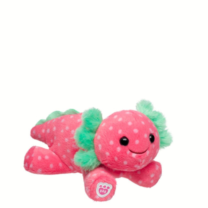 Build-A-Bear Mini Beans Strawberry Axolotl Stuffed | BAB - US 9801